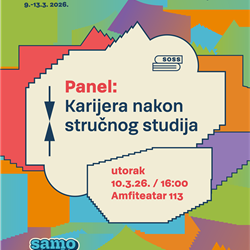 TJEDAN STRUKE 2026: Panel rasprava - Karijera nakon stručnog studija