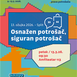 TJEDAN STRUKE 2026: Obilježavanje Svjetskog dana prava potrošača