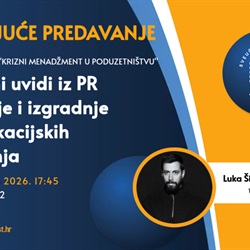 Gostujuće predavanje - Luka Šipić