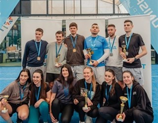 Veliki uspjeh naših studenata na prvenstvu Sveučilišta u padelu