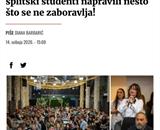 Slobodna Dalmacija i Universitas o humanitarnom kvizu studenata