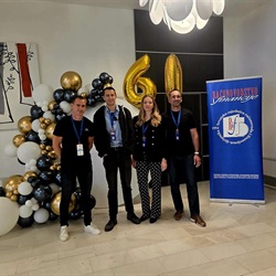 Članovi Odsjeka za računovodstvo i financije na jubilarnom 60. Simpoziju HZRIF-a