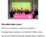Sveučilišne novine Universitas objavile intervju s našom kolegicom