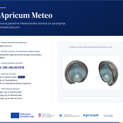 Apricum METEO projekt ulazi u drugu fazu realizacije. Isporučen je vjetrotunel.