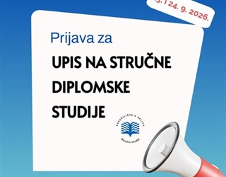NAPUTAK ZA PRIJAVU ZA UPIS NA STRUČNE DIPLOMSKE STUDIJE