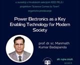 Predavanje "Power Electronics as a Key Enabling Technology for Modern Society"