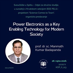 Predavanje "Power Electronics as a Key Enabling Technology for Modern Society"