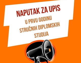 Rang lista i naputak za upis u 1. godinu stručnih diplomskih studija