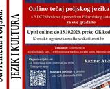Program cjeloživotnog obrazovanja "Suvremena Poljska: jezik i kultura"