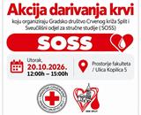 🩸 OBAVIJEST O AKCIJI DOBROVOLJNOG DARIVANJA KRVI
